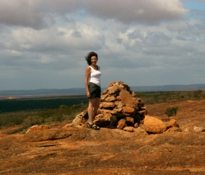 The view from the top of Wardagga - I took Kia here many times in her childhood